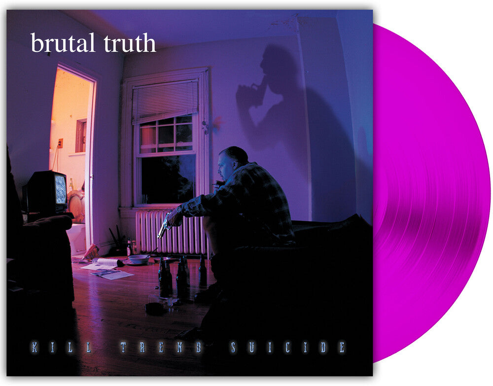 the album cover for Brutal Truth - Kill Trend Suicide - 2026 Reissue [Neon Violet]