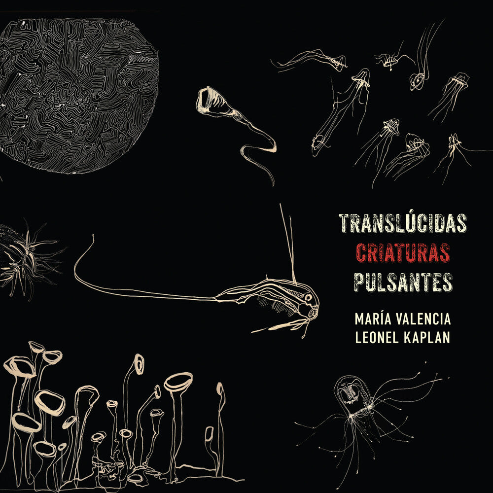the album cover for Maria Valencia - Translucidas Criaturas Pulsantes