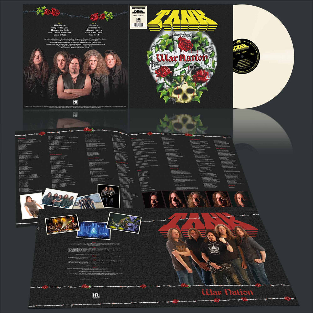 the album cover for Tank - War Nation [Colored Vinyl] (Wht) [Reissue]