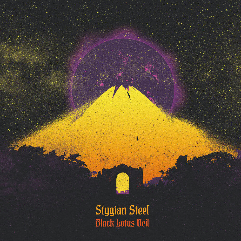 the album cover for Stygian Steel - Black Lotus Veil [Reissue]