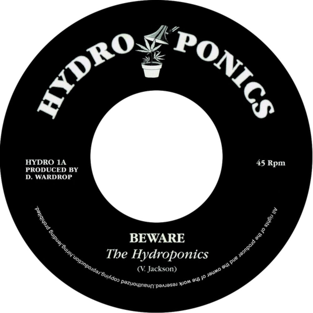 the album cover for Hydroponics - Beware