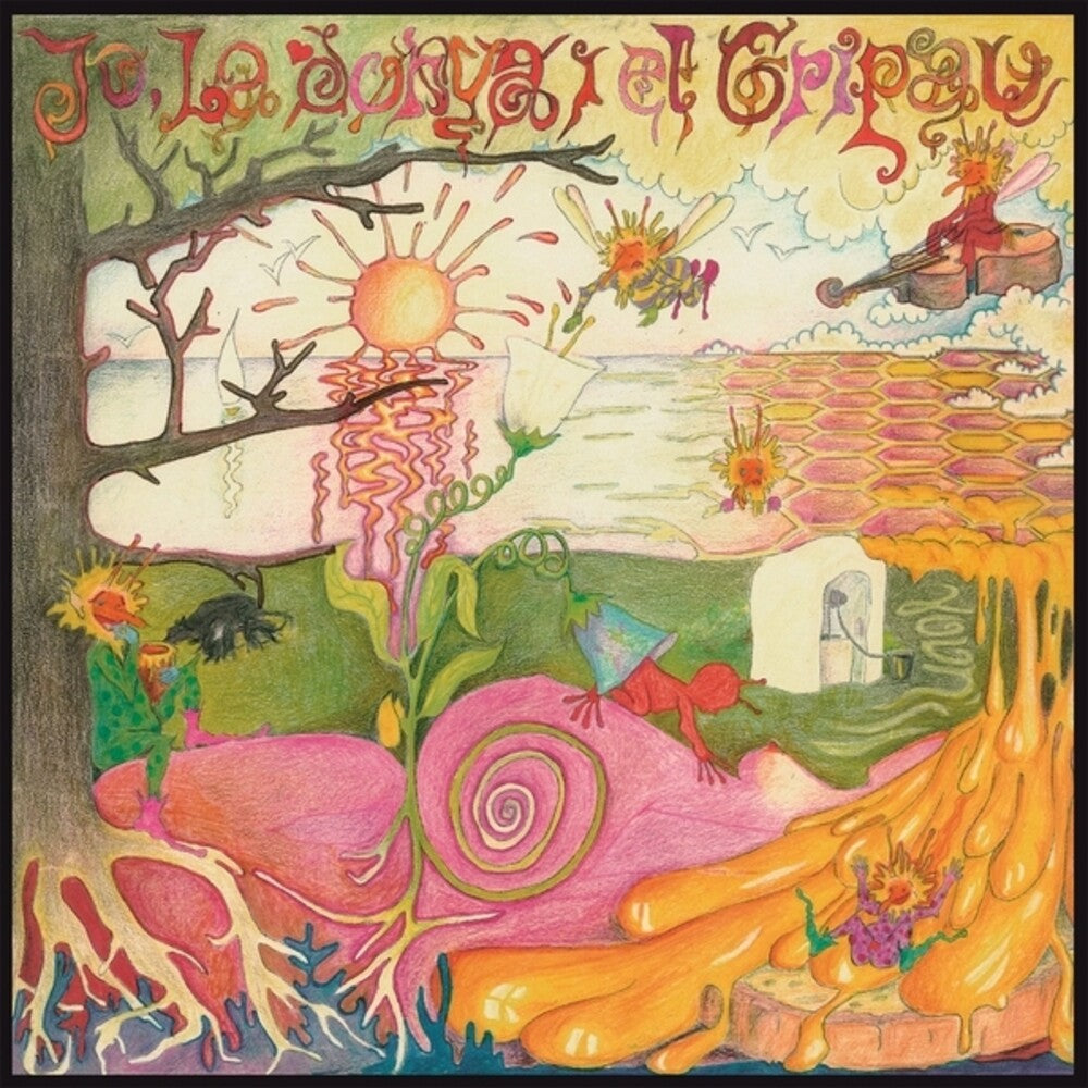 the album cover for Pau Riba - Jo La Donya I El Gripau