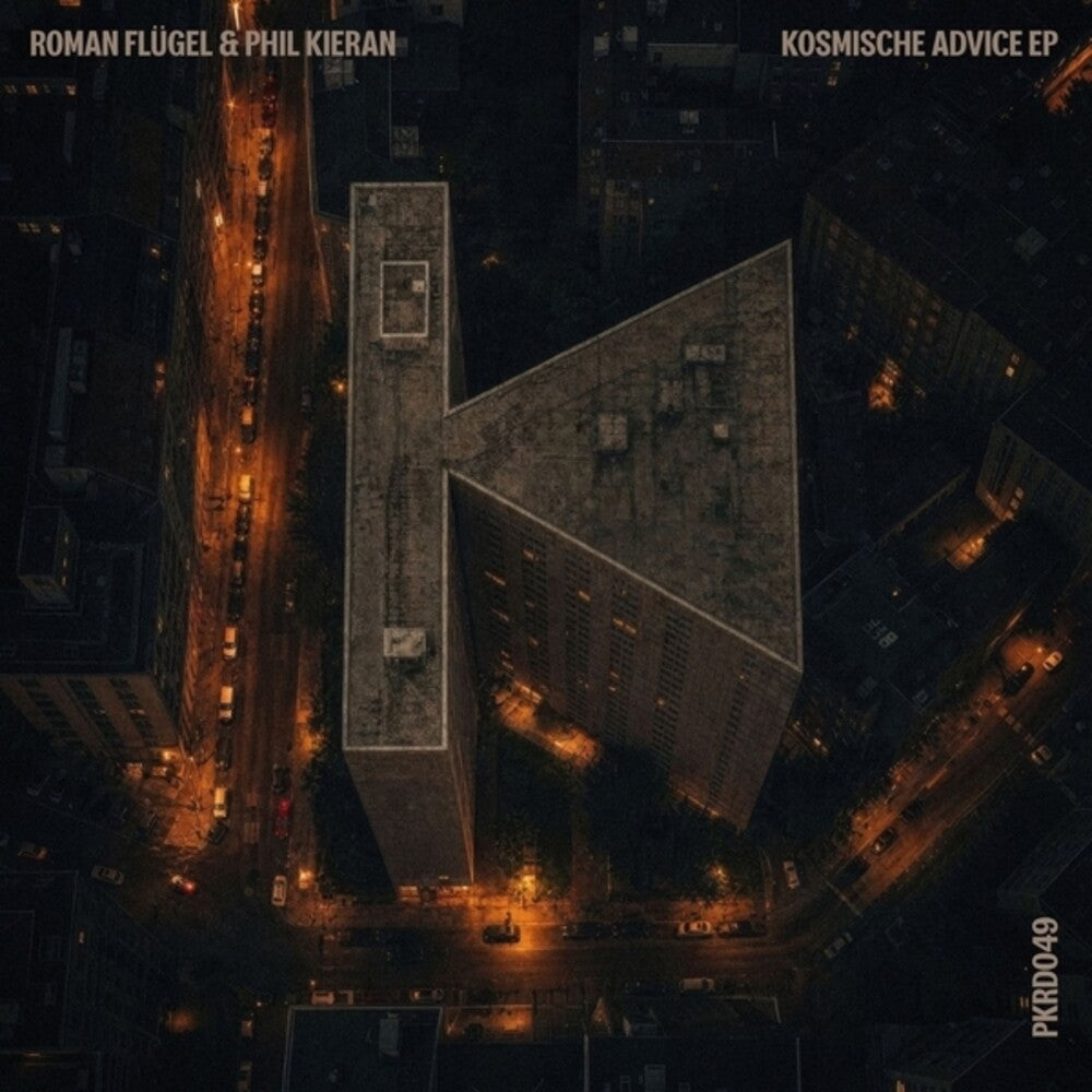 the album cover for Roman Flugel  / Kieran,Phil - Kosmische Advice (Ep)