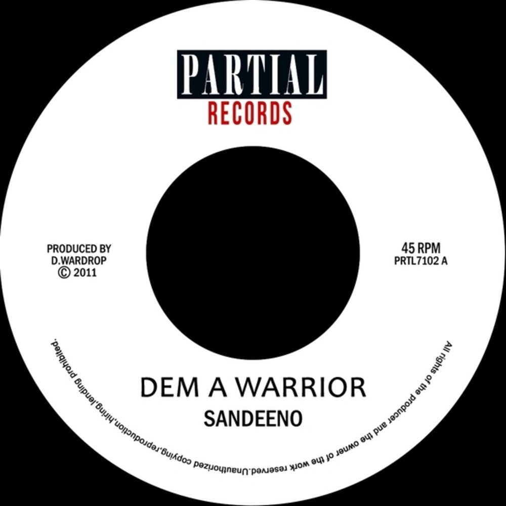 the album cover for Sandeeno - Dem a Warrior