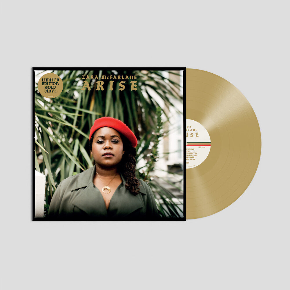 the album cover for Zara McFarlane - Arise [Indie Exclusive] [Colored Vinyl] (Gol) [Limited Edition] [Indie Exclusive]