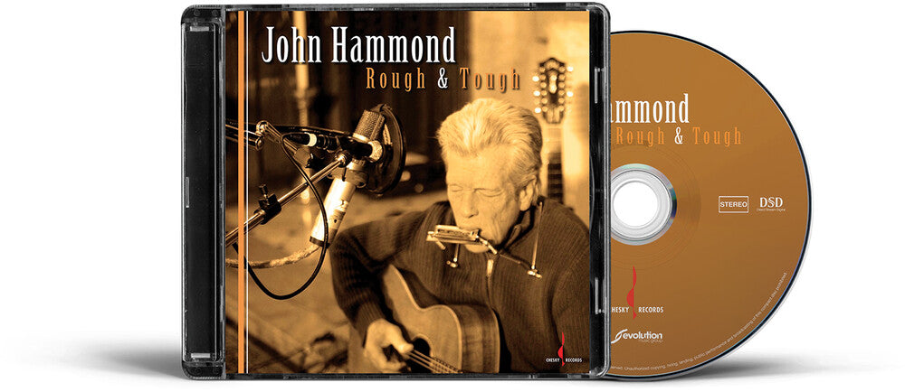 the album cover for John Hammond - Rough & Tough (Hybr)