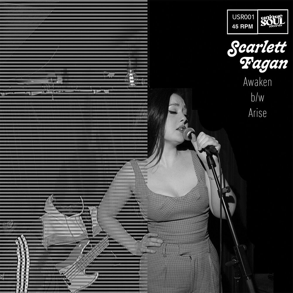 the album cover for Scarlett Fagan - Awaken b/w Arise