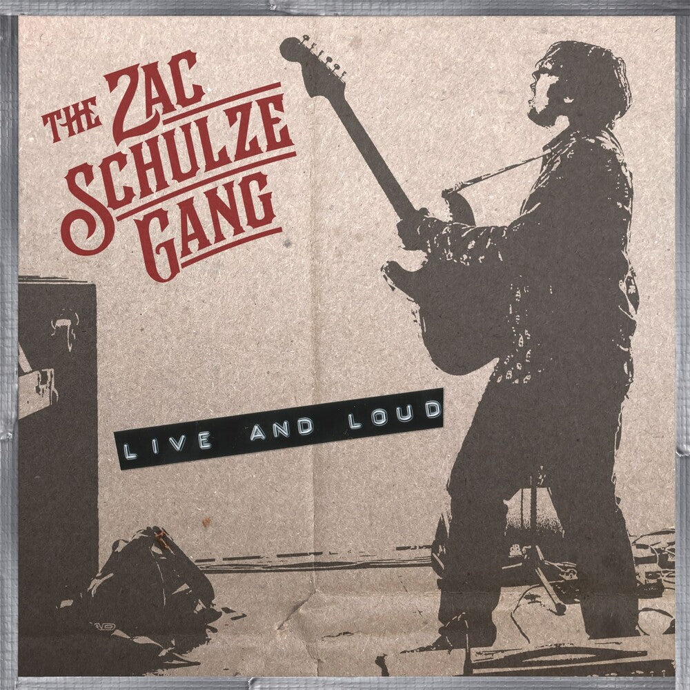 the album cover for Zac Schulze  Gang - Live & Loud (Mlps) [Reissue]