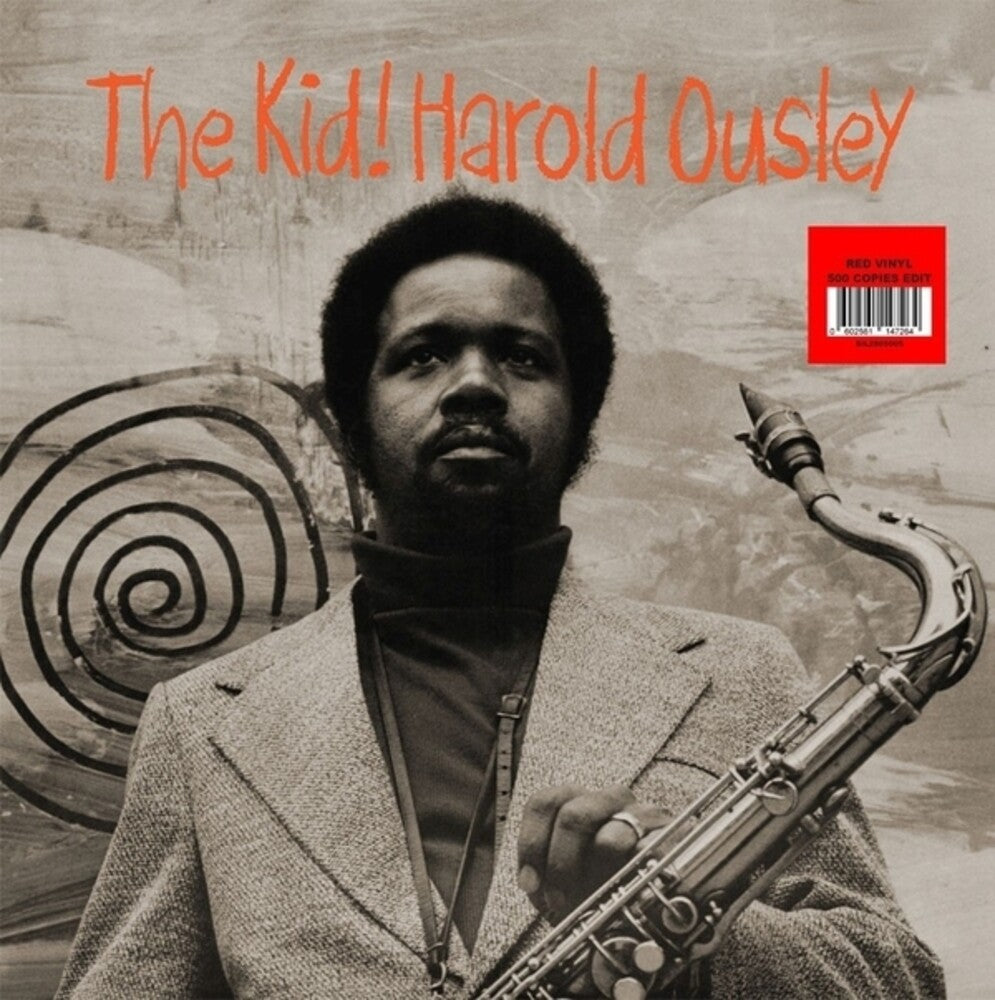 the album cover for Harold Ousley - Kid! [Red Vinyl]