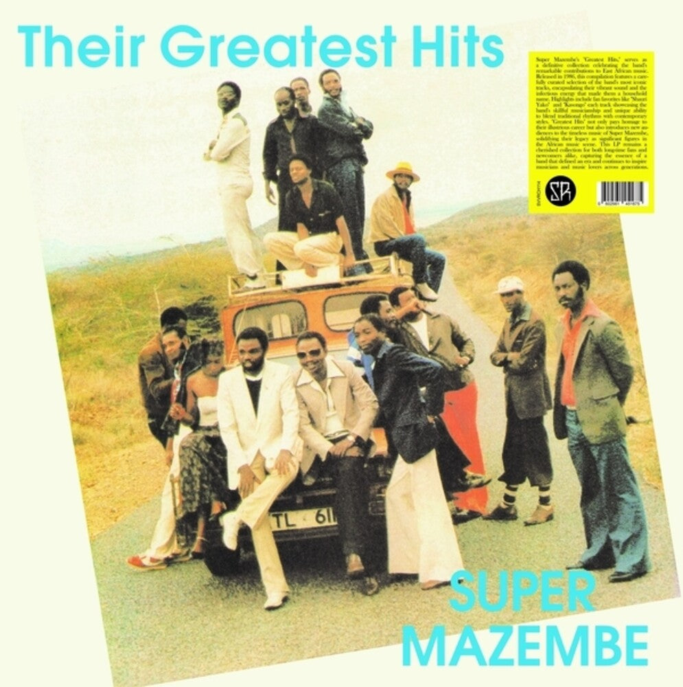 the album cover for Orchestra Super Mazembe - Their Greatest Hits