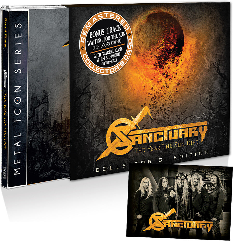 the album cover for Sanctuary - Year The Sun Died (Bonus Track) [Deluxe] [Limited Edition] [Remastered]
