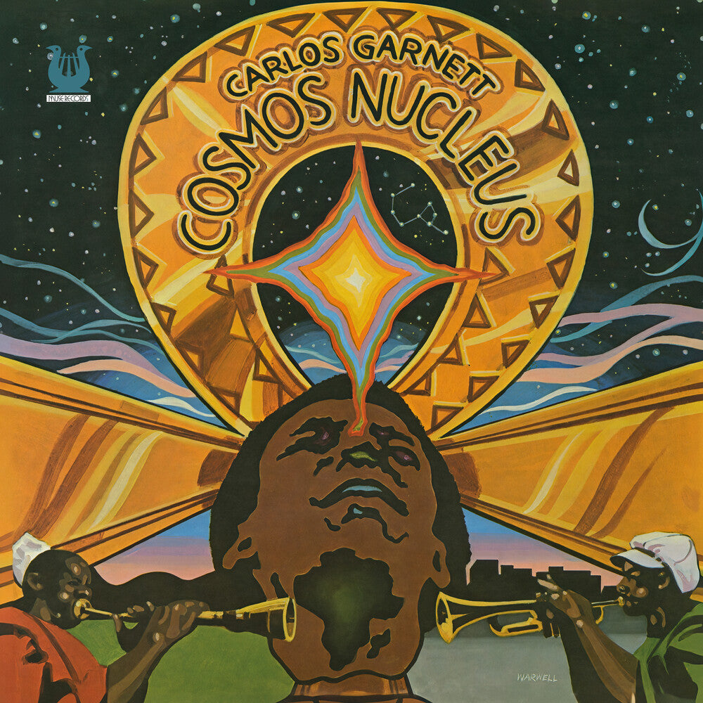 the album cover for Carlos Garnett - Cosmos Nucleus - Muse Master Edition