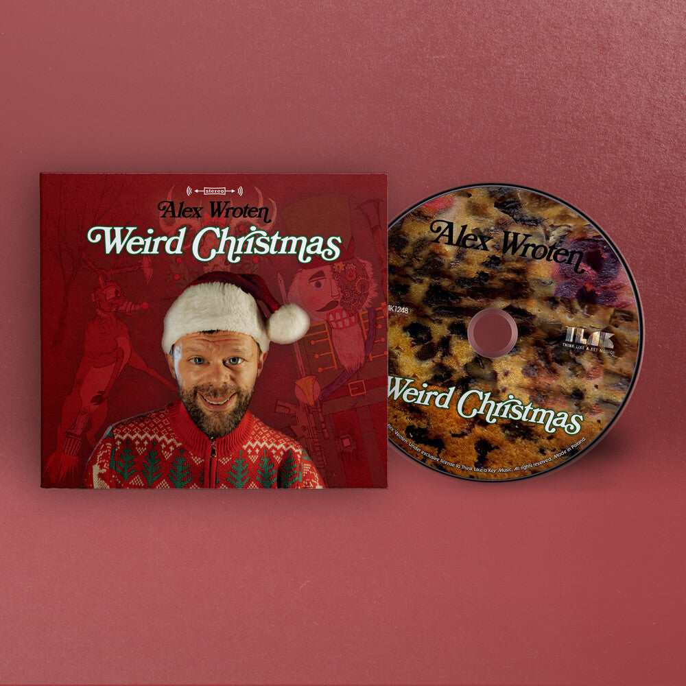 the album cover for Alex Wroten - Weird Christmas [Digipak]