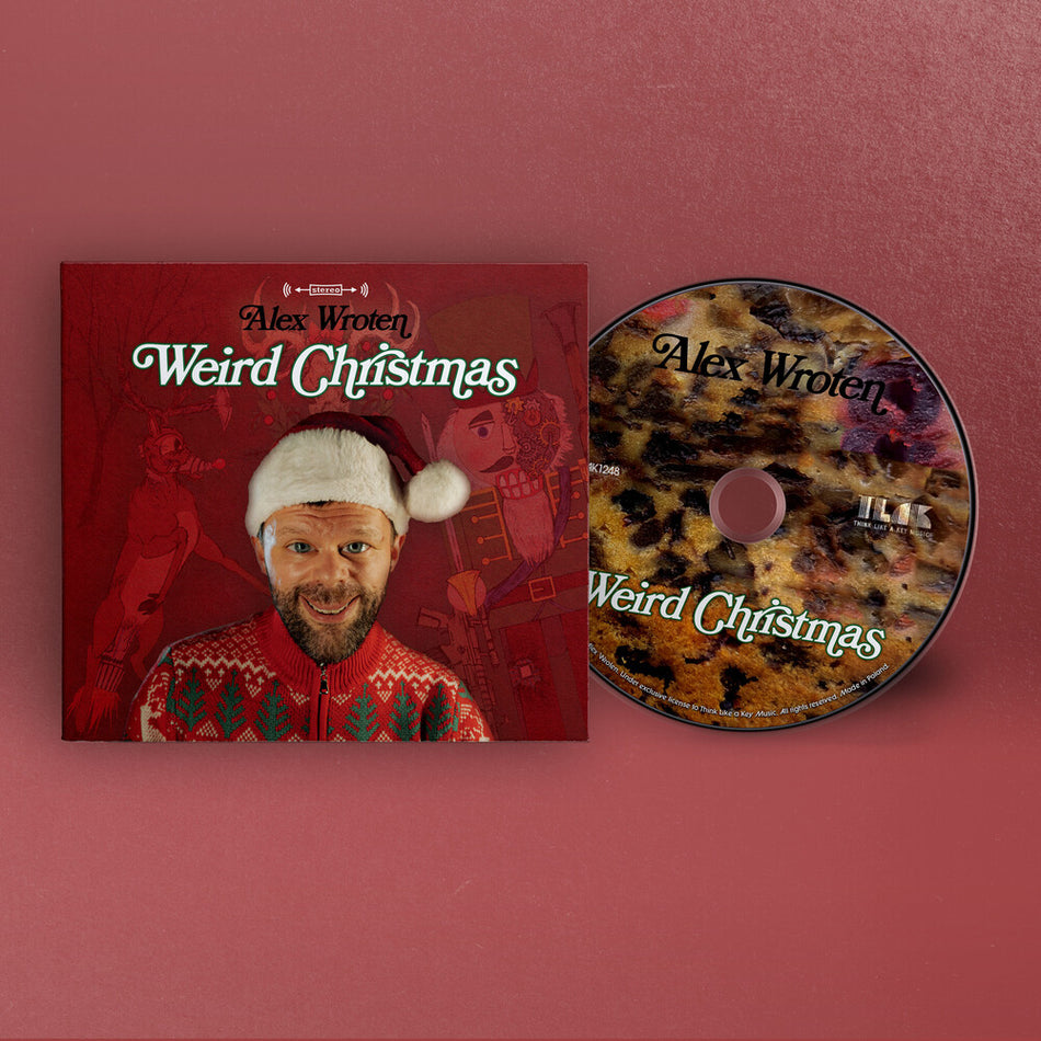 the album cover for Alex Wroten - Weird Christmas [Digipak]