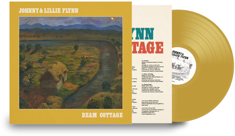 the album cover for Johnny Flynn & Lillie Flynn - Beam Cottage [Indie Exclusive Yellow]