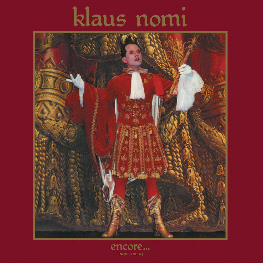 the album cover for Klaus Nomi - Encore Nomi's Best [Digipak]