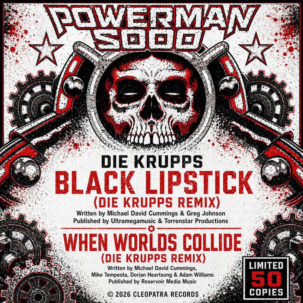 the album cover for Powerman 5000 - When Worlds Collide (Die Krupps Remix) [Signed]