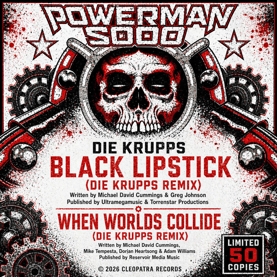the album cover for Powerman 5000 - When Worlds Collide (Die Krupps Remix) [Signed]