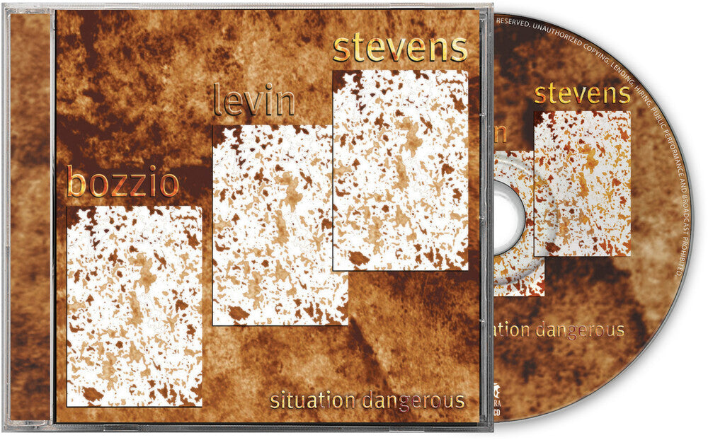 the album cover for Bozzio Levin Stevens - Situation Dangerous