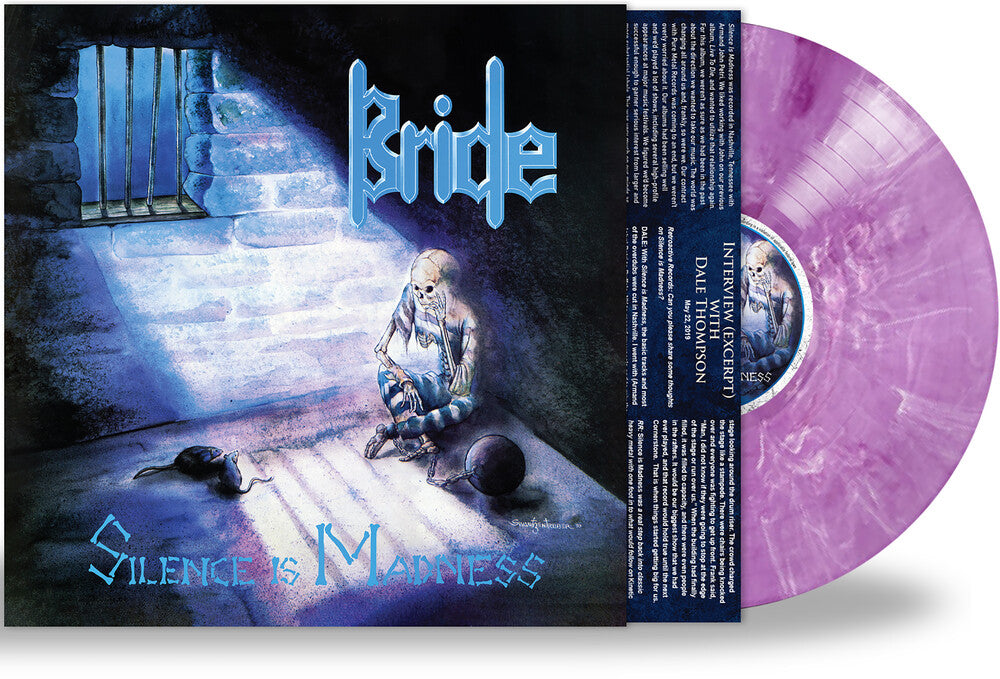 the album cover for Bride - Silence Is Madness (Bonus Track) [Colored Vinyl] [Limited Edition]