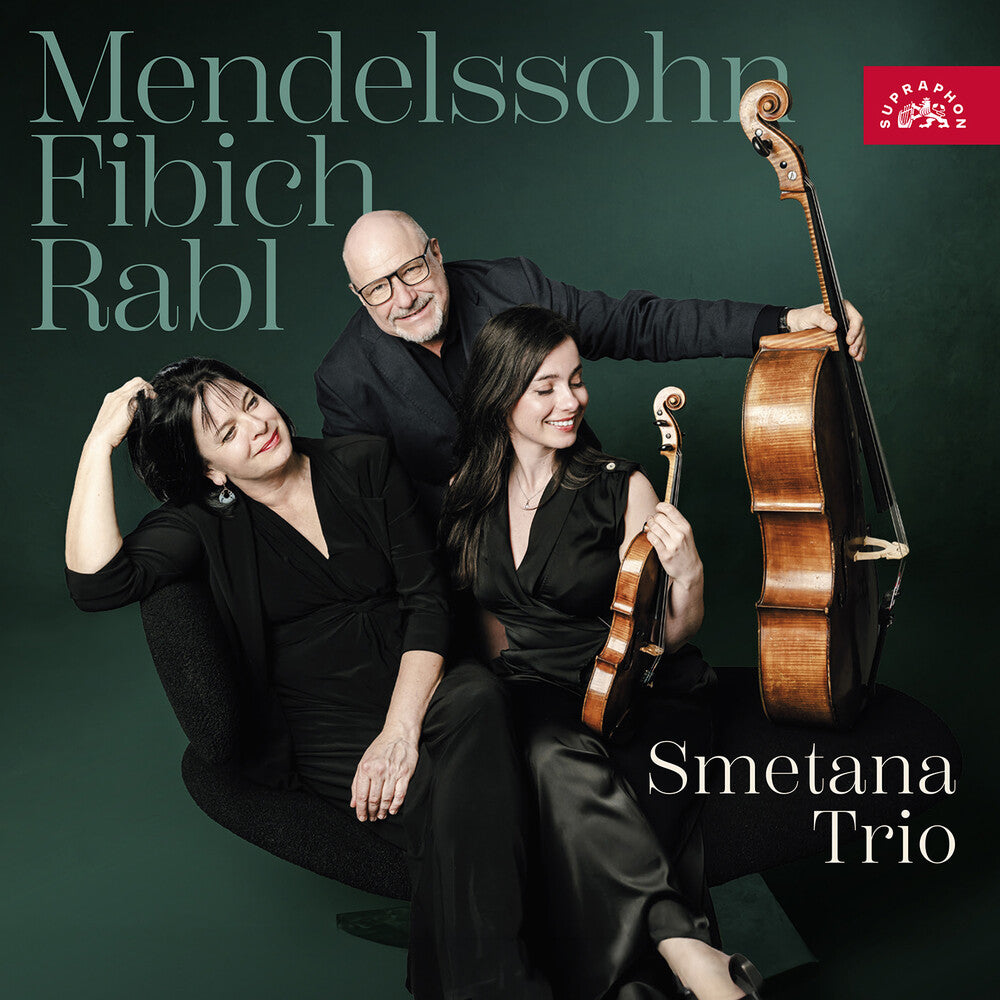 the album cover for Smetana Trio - Mendelssohn Fibich Rabl: Smetana Trio