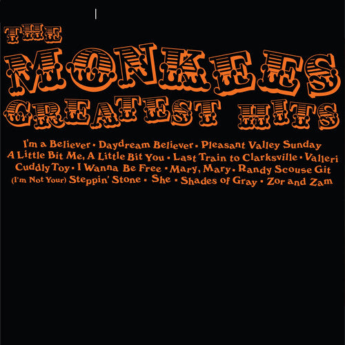 PREORDER: THE MONKEES- GREATEST HITS (ORANGE LP)