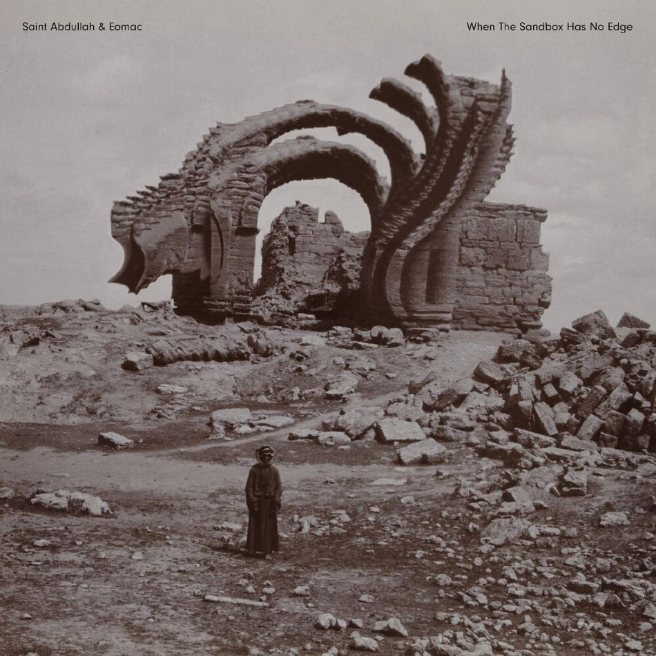 the album cover for Saint Abdullah & Eomac - When The Sandbox Has No Edge