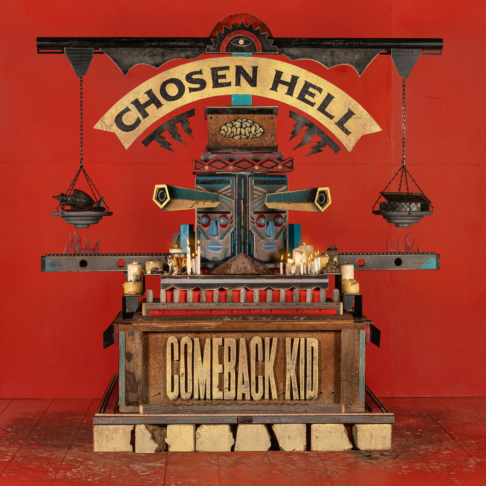 the album cover for Comeback Kid - Chosen Hell [Solid Green ]