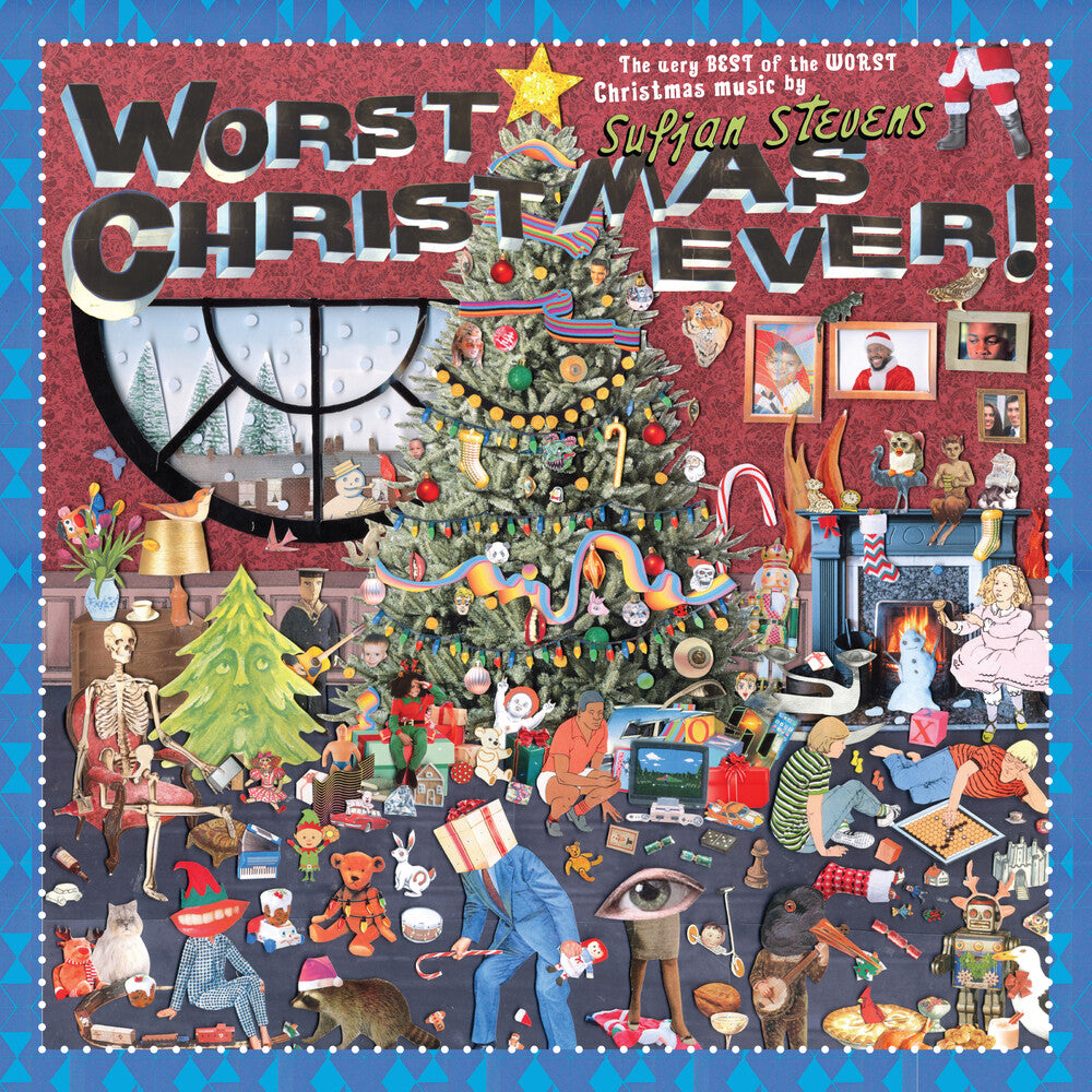 the album cover for Sufjan Stevens - Worst Christmas Ever