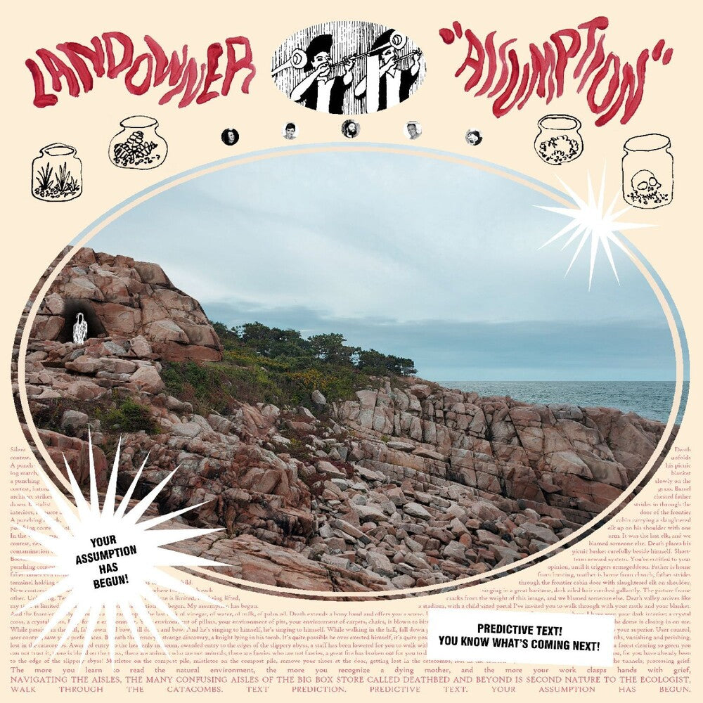 the album cover for Landowner - Assumption - Electric Smoke [Colored Vinyl]