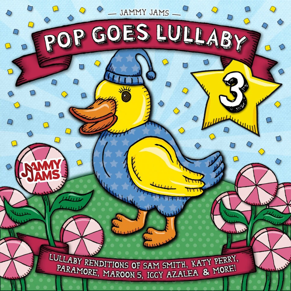 the album cover for Jammy Jams - Pop Goes Lullaby 3