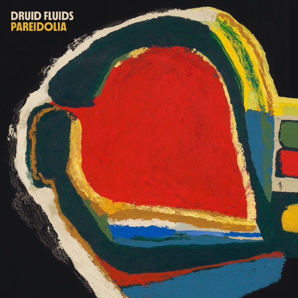 the album cover for Druid Fluids - Pareidolia - Opaque Bone (Bonus Tracks) [Colored Vinyl]