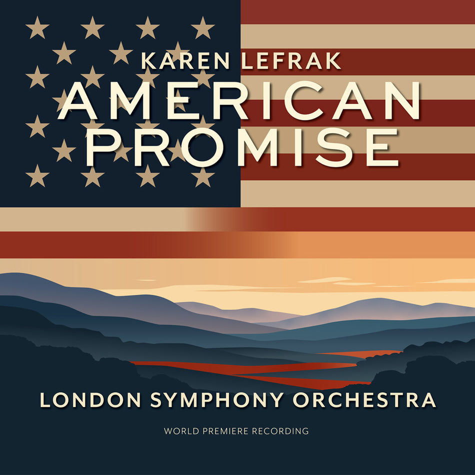 the album cover for Karen Lefrak - American Promise