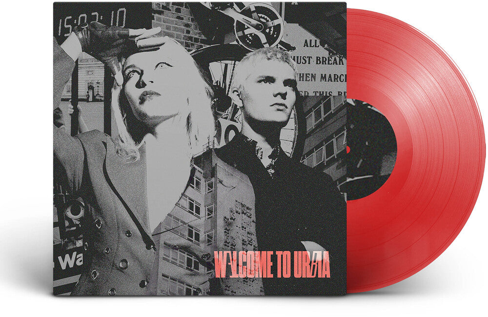 the album cover for Molotovs - Welcome To Urbia [Colored Vinyl] (Red)