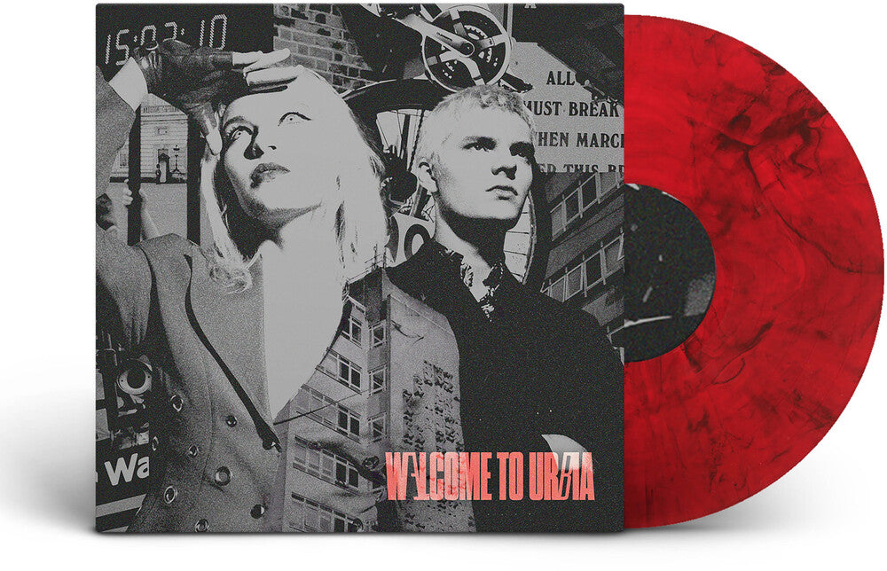 the album cover for Molotovs - Welcome To Urbia (Blk) [Colored Vinyl] (Red) [Indie Exclusive] (Mrb)