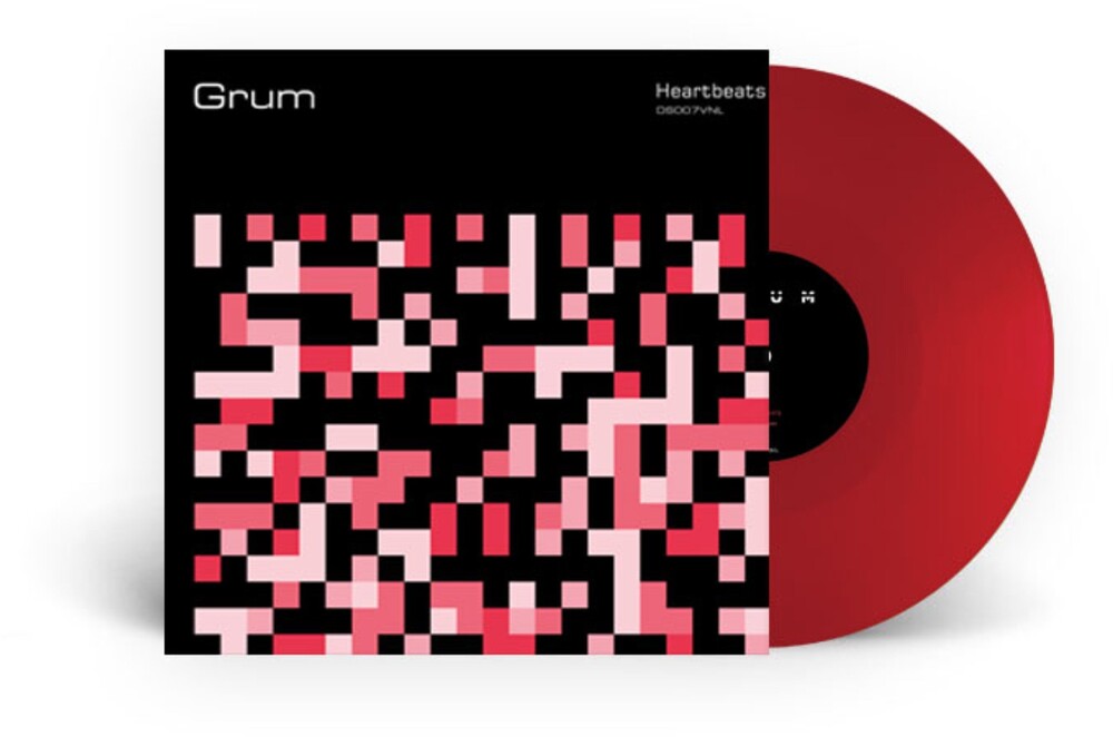 the album cover for Grum - Heartbeats [Colored Vinyl] (Red)