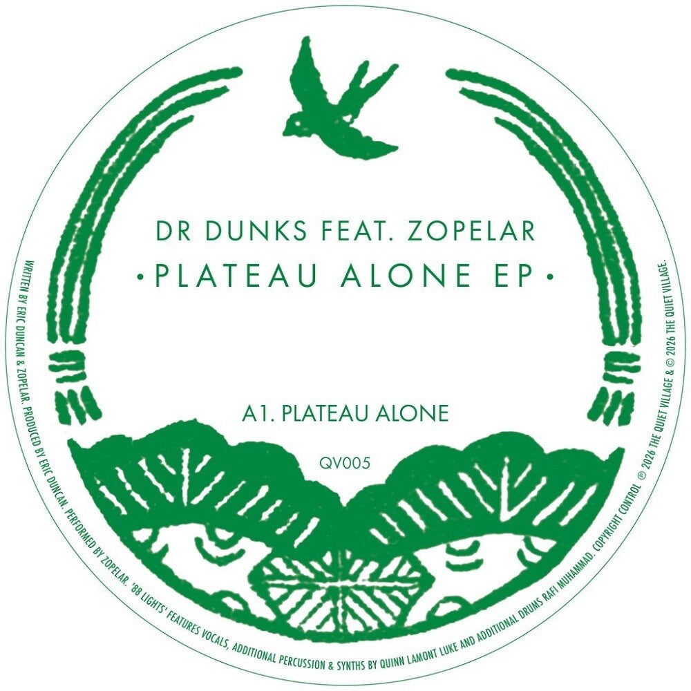 the album cover for Dr Dunks & Zopelar - Plateau Alone