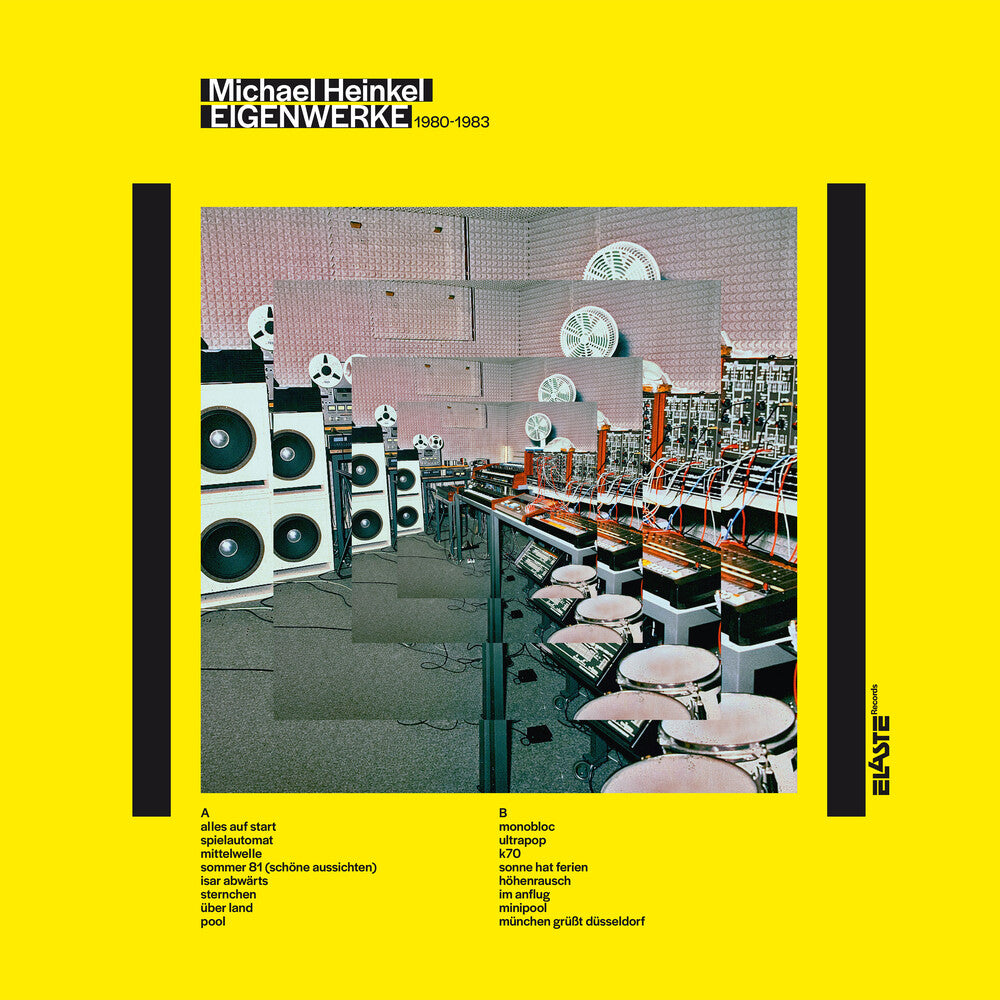 the album cover for Michael Heinkel - Eigenwerke 1980-1983