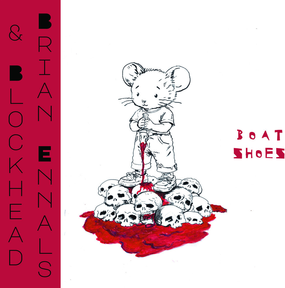 the album cover for Brian Ennals  / Blockhead - Boatshoes (Blk) (Uk)