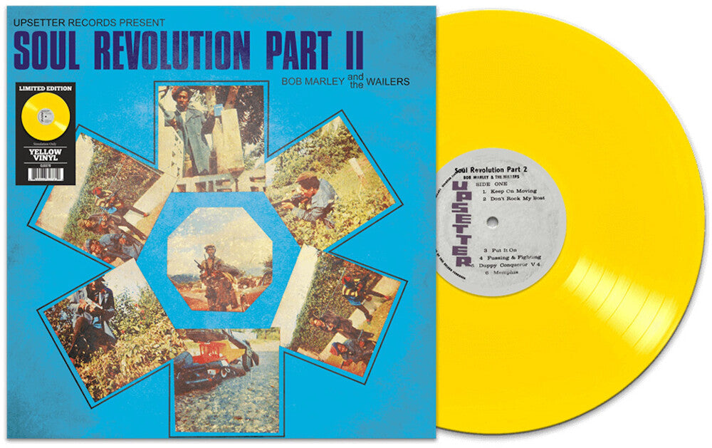 the album cover for Bob Marley & the Wailers - Soul Revolution Part II - [Yellow]