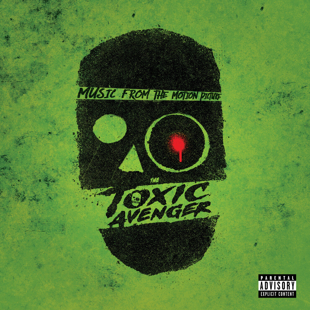 the album cover for Toxic Avenger - O.S.T. (Colv) (Red) (Spla) - Toxic Avenger - O.S.T. [Colored Vinyl] (Red) (Spla)