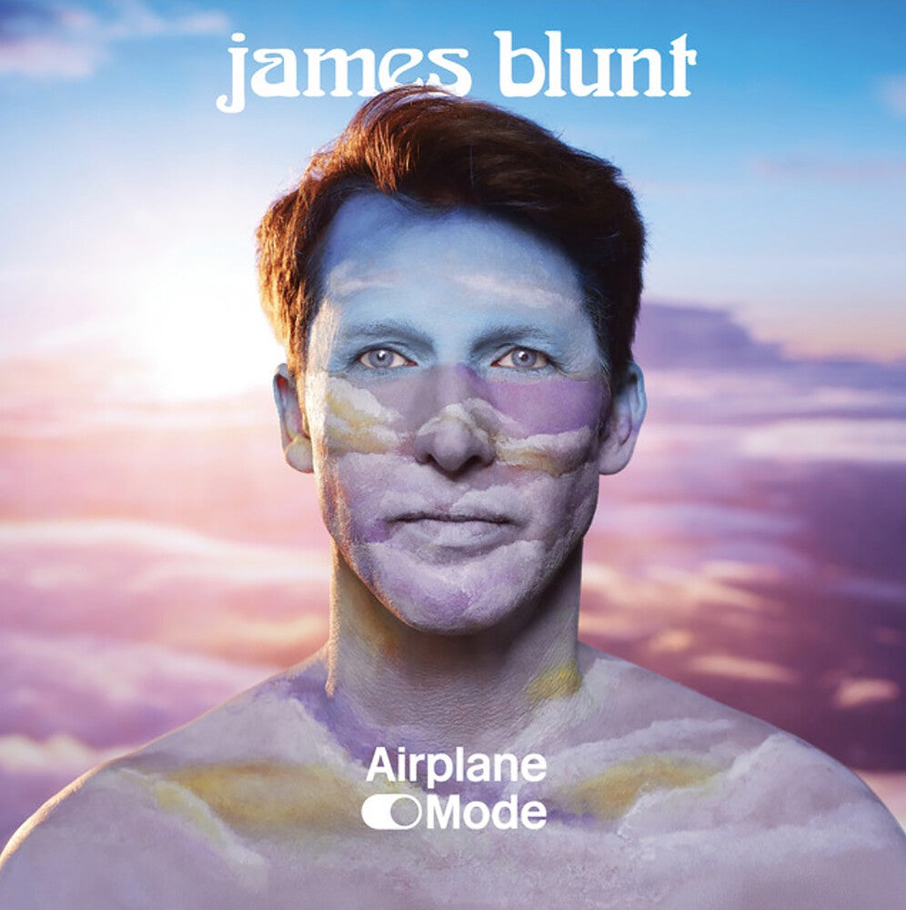 the album cover for James Blunt - Airplane Mode [Clear Vinyl] (Ofgv) (Wht) (Ecov)