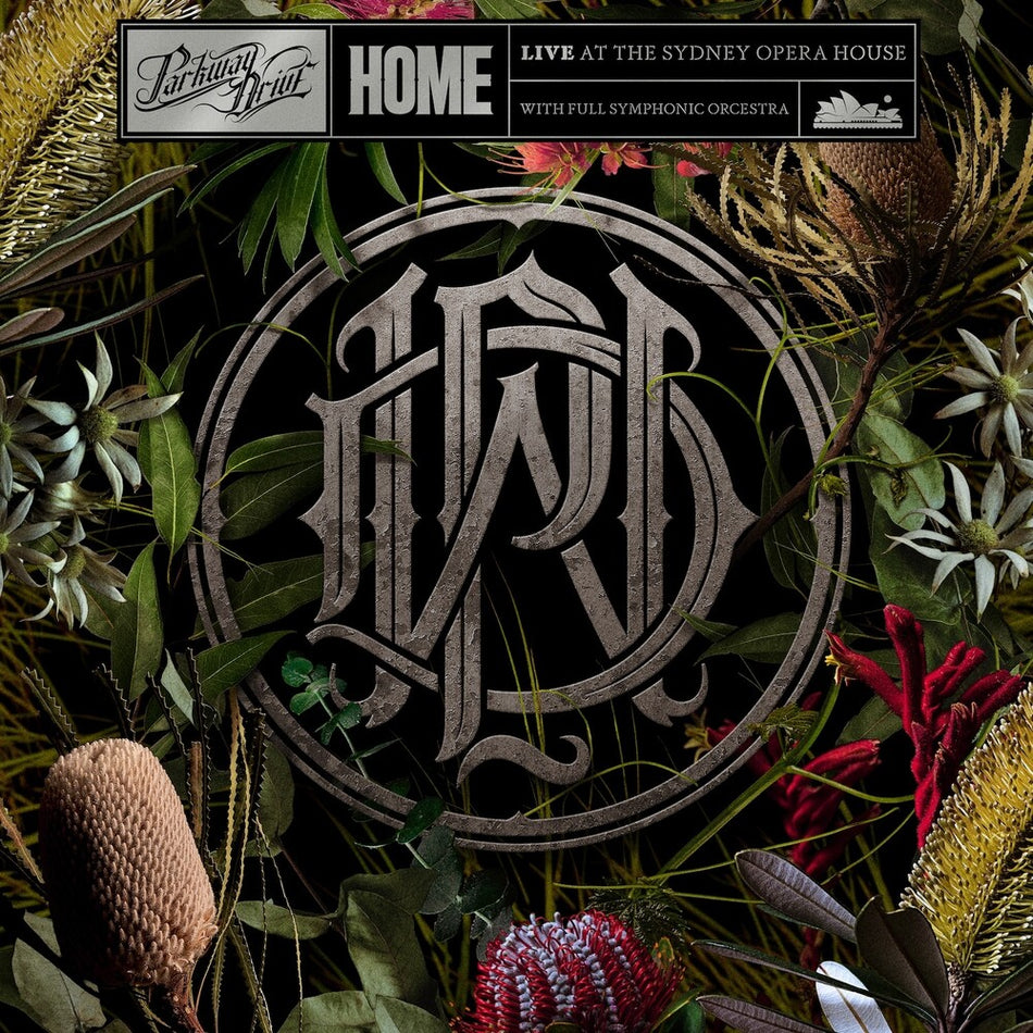 the album cover for Parkway Drive - Home - Live At The Sydney Opera House [Clear Vinyl]