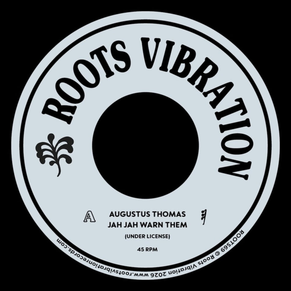 the album cover for Augustus Thomas - Jah Jah Warn Them (Ep)
