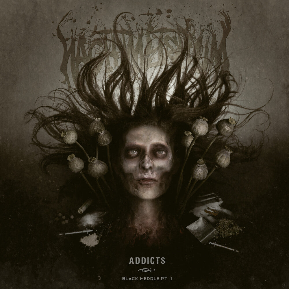 the album cover for Nachtmystium - Addicts - Black Meddle Pt. Ii (Blk) (Gate) (Ofgv)