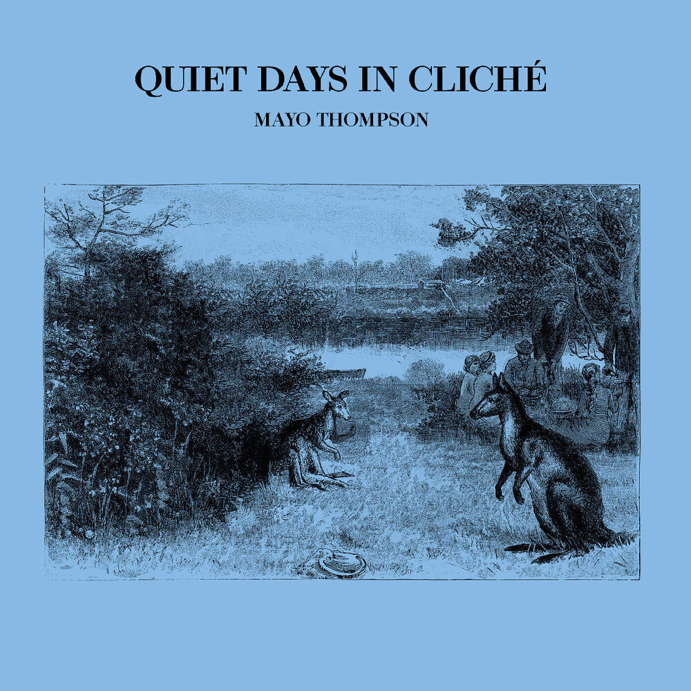 the album cover for Mayo Thompson - Quiet Days In Cliche