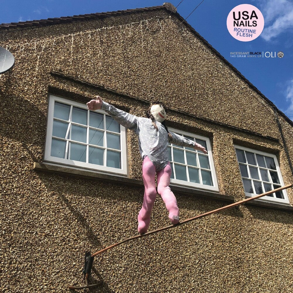 the album cover for USA Nails - Routine Flesh