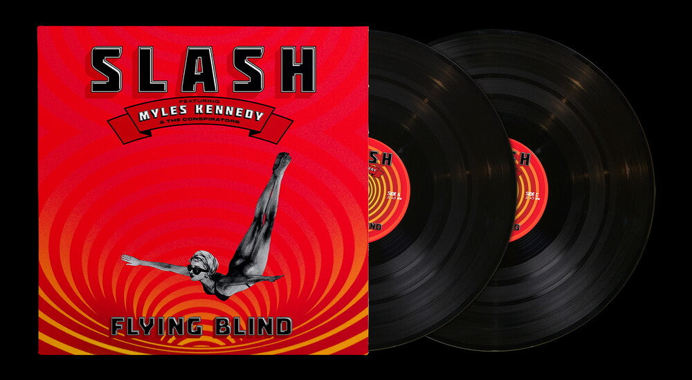 the album cover for Slash / Myles Kennedy  & Conspirators - Flying Blind