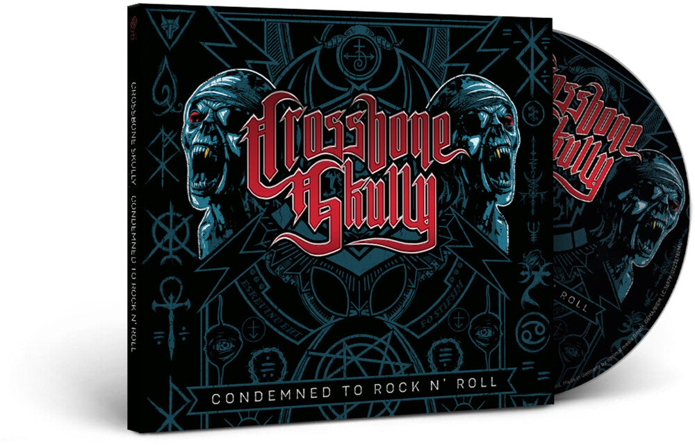 the album cover for Crossbone Skully - Condemned To Rock N Roll