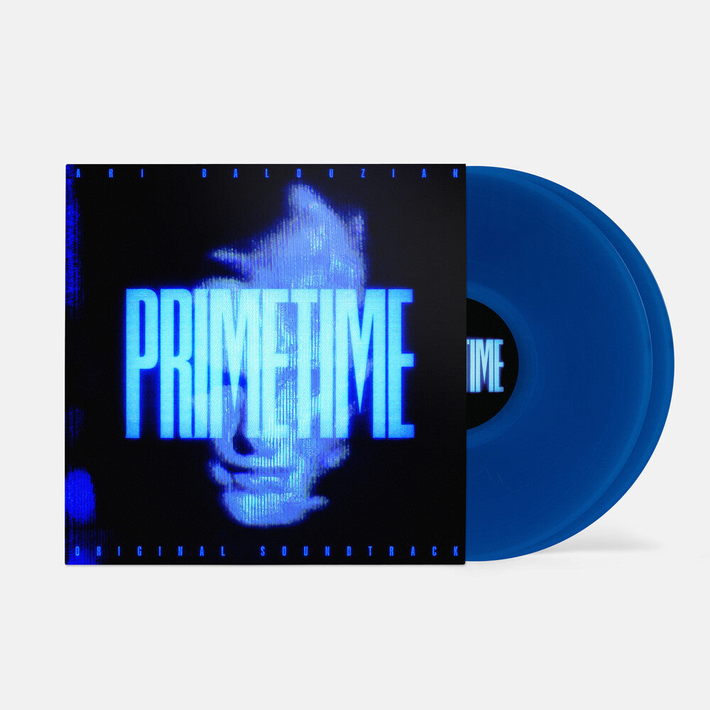 the album cover for Ari Balouzian & Phoebe Bridgers - Primetime - O.S.T. [Indie Exclusive Transparent Cobalt]